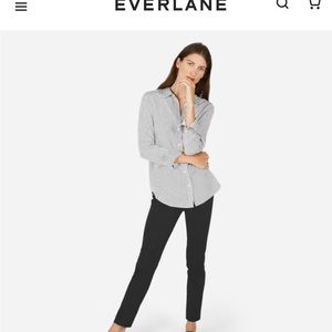 Everlane black stretch ponte pants
